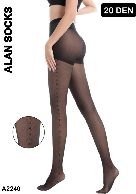 Alansocks collant 20 den moda - A2240